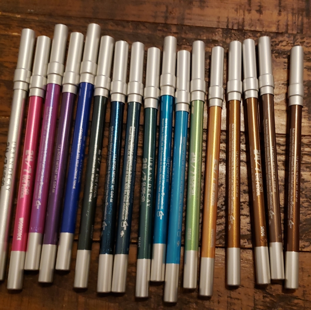Urban Decay 24/7 Eyeliner Pencils 17 total
